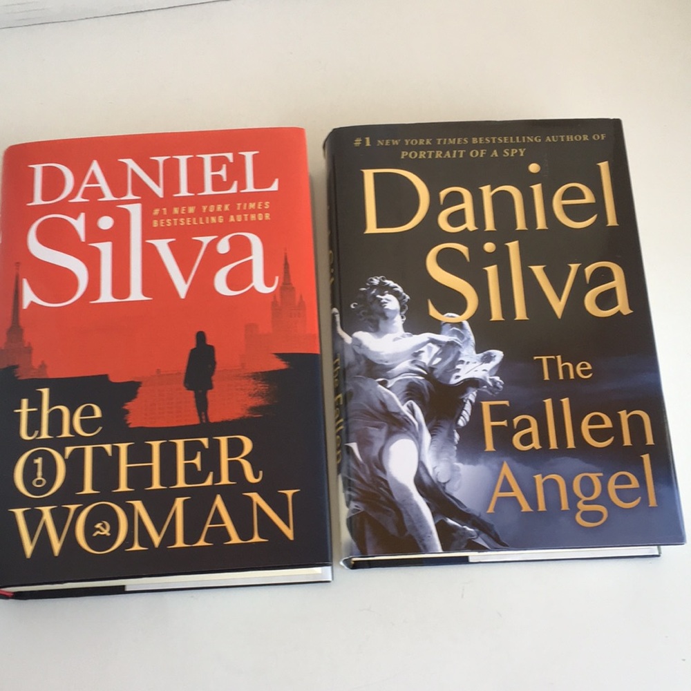 (2) Daniel Silva Books